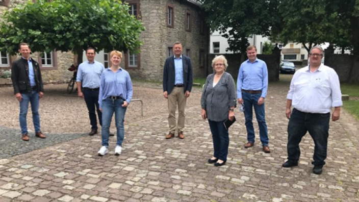 Anlässlich des Infomarktes zur Landesgartenschau 2023 in Ottbergen