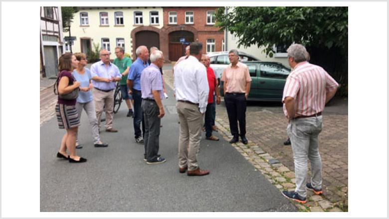 Christian Haase besuchte Stahle